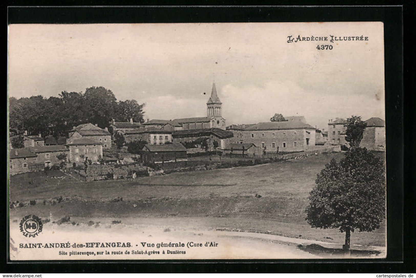 CPA Saint-André-des-Effangeas, Vue Générale  - Andere & Zonder Classificatie