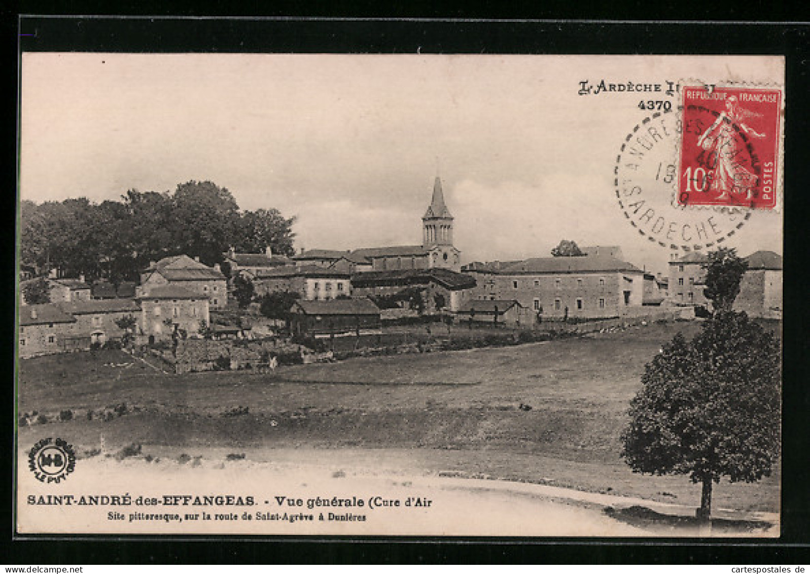 CPA Saint-André-des-Effangeas, Vue Générale  - Other & Unclassified