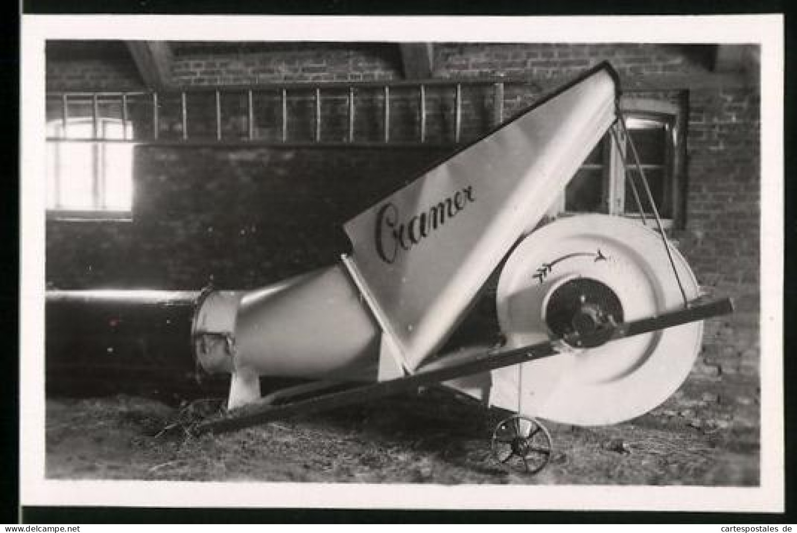 Fotografie Cramer Industrie-Gebläse Zum Transport Von Heu & Stroh Für Landwirtschafts-Betriebe  - Automobile