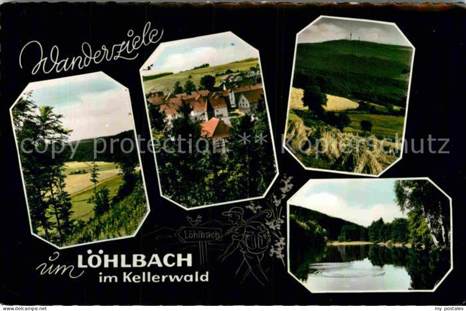 72913558 Loehlbach Wanderziele Im Kellerwald Landschaftspanorama Teich Loehlbach - Sonstige & Ohne Zuordnung