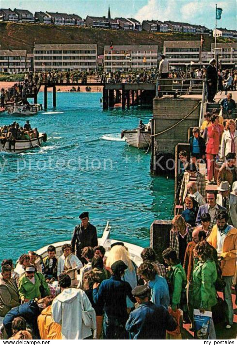 72913543 Helgoland Partie An Der Landungsbruecke Nordseeinsel Helgoland - Helgoland