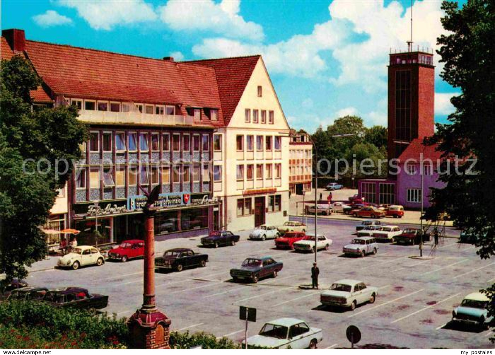 72913453 Uelzen Lueneburger Heide Herzogenplatz Turm Uelzen - Autres & Non Classés