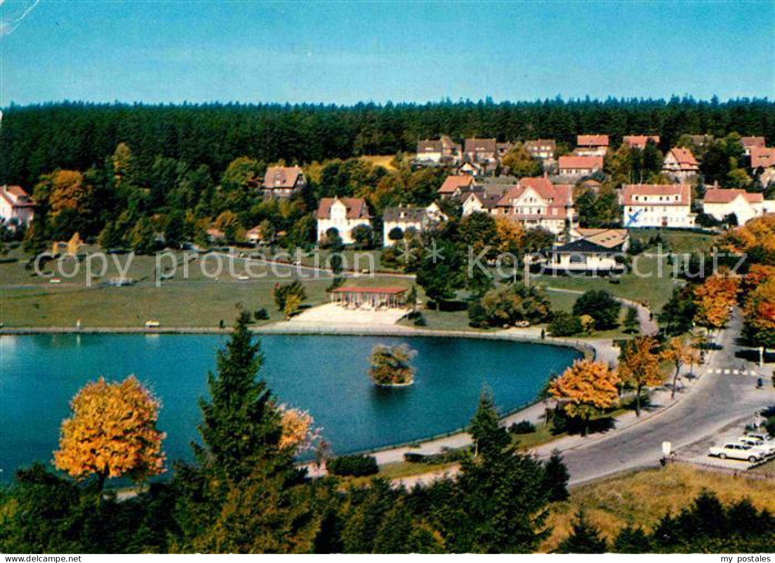 72913431 Hahnenklee-Bockswiese Harz Kurteiche Hoehenluftkurort Im Herbst Goslar - Goslar