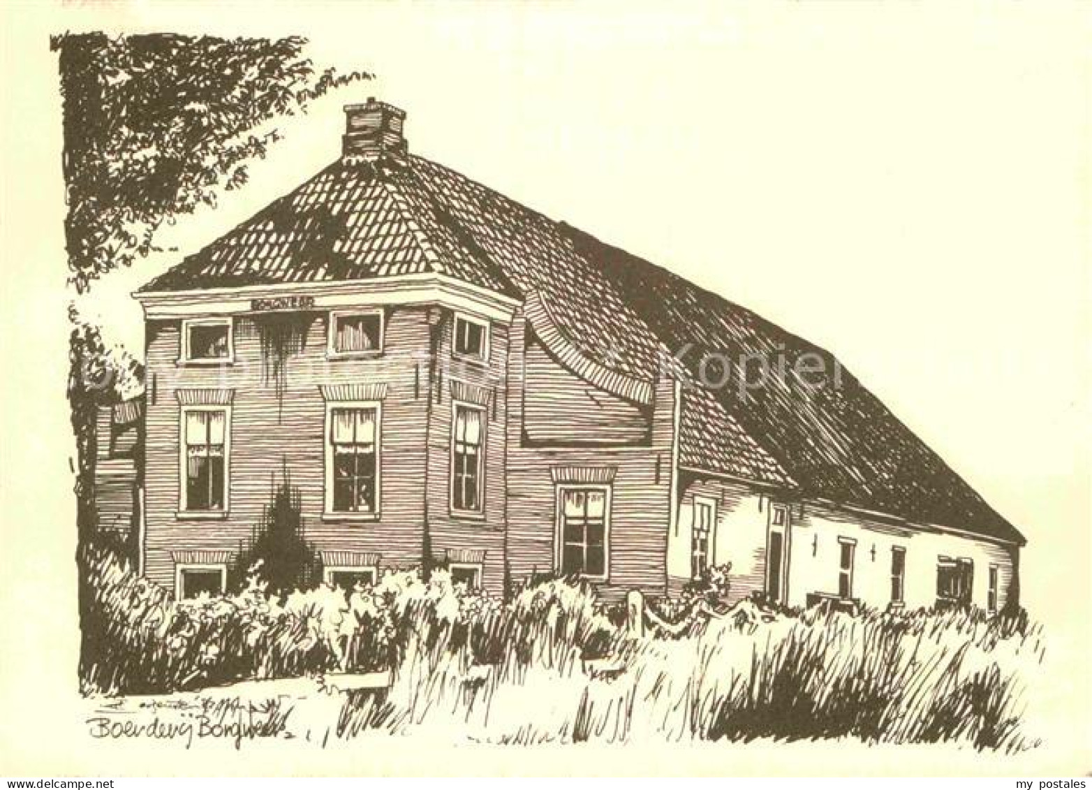 72913393 Wehe Den Hoorn Boerderij Borgweer  Wehe Den Hoorn - Autres & Non Classés