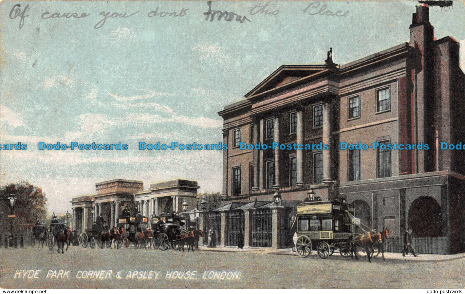 R092103 Hyde Park Corner And Apsley House. London. 1907 - Autres & Non Classés