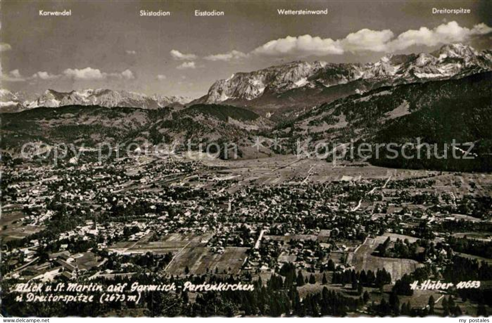 72912450 Garmisch-Partenkirchen Fliegeraufnahme Mit Dreitorspitze Garmisch-Parte - Garmisch-Partenkirchen