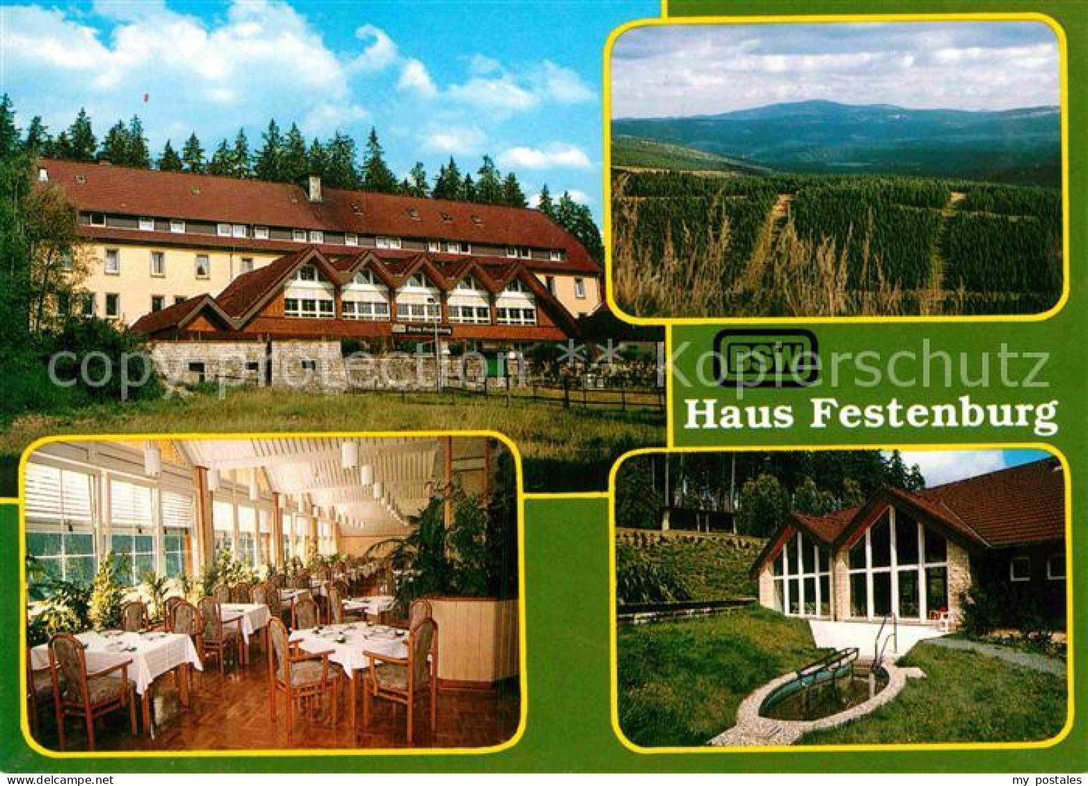 72912403 Clausthal-Zellerfeld BSW Ferienhotel Haus Festenburg Landschaftspanoram - Clausthal-Zellerfeld