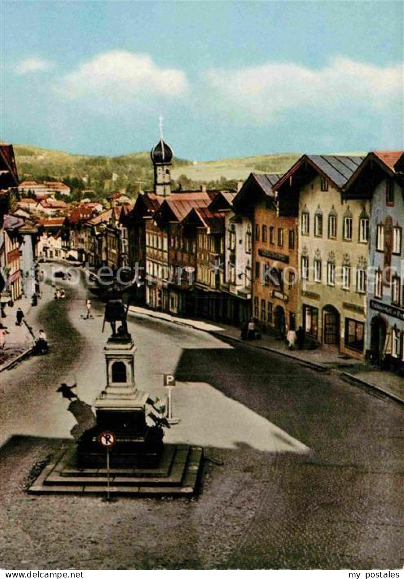 72912396 Bad Toelz Marktstrasse Mit Winzerer Denkmal Bad Toelz - Bad Tölz