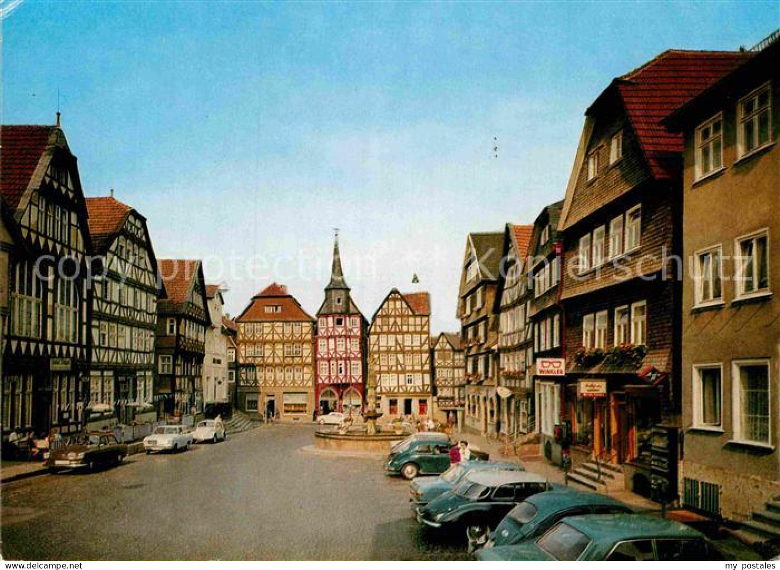 72912365 Fritzlar Marktplatz Fachwerkhaeuser Altstadt Fritzlar - Fritzlar