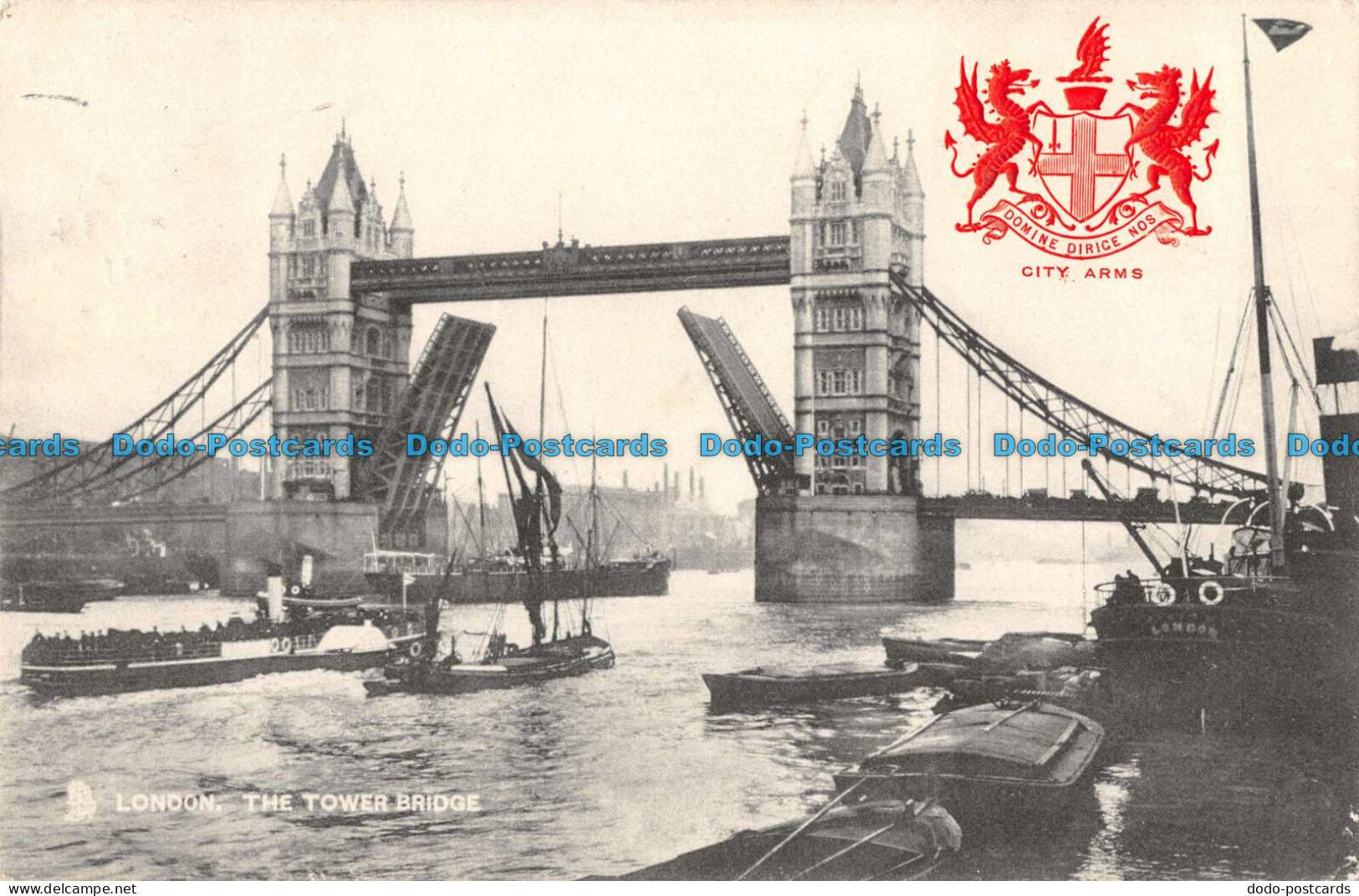 R092124 London. The Tower Bridge. Tuck. 1911 - Autres & Non Classés