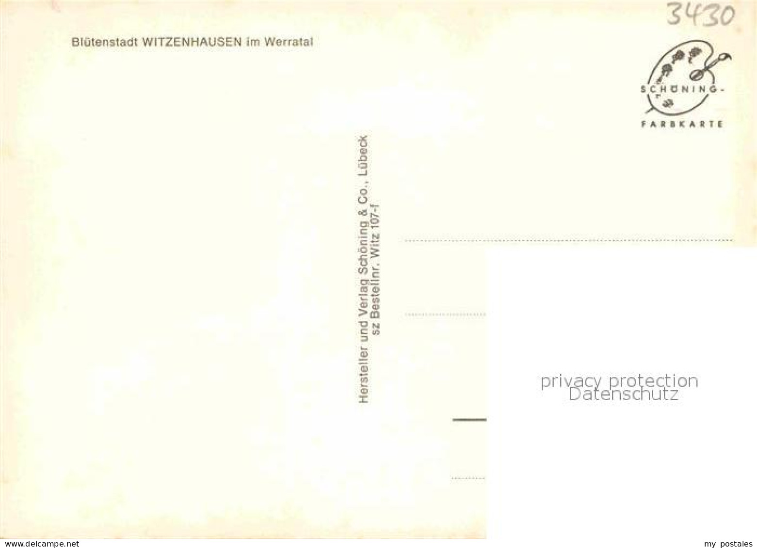 72912327 Witzenhausen Bluetenstadt Im Werratal Fliegeraufnahme Witzenhausen - Witzenhausen