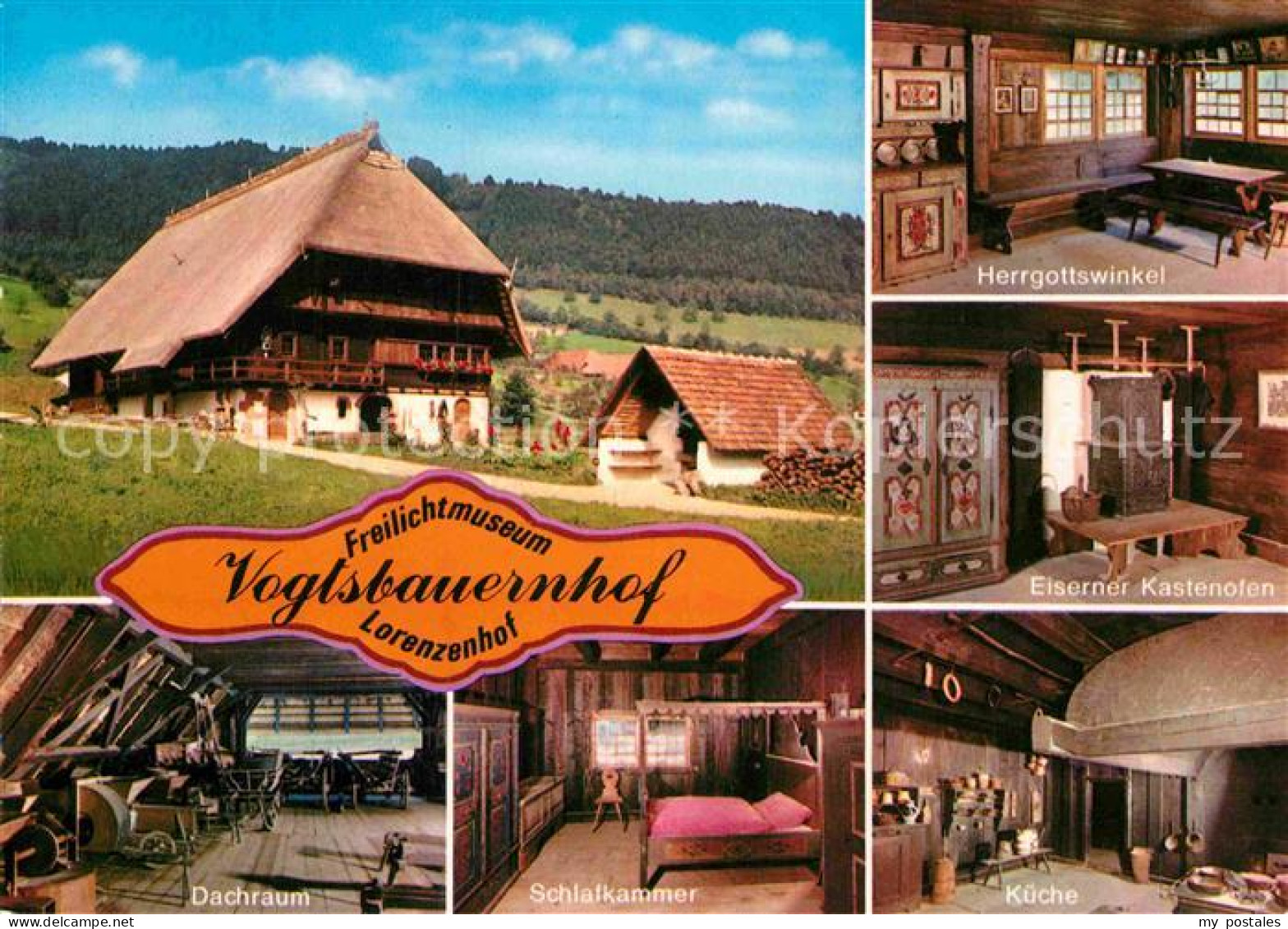 72912295 Gutach Schwarzwald Schwarzwaelder Freilichtmuseum Vogtsbauernhof Lorenz - Andere & Zonder Classificatie