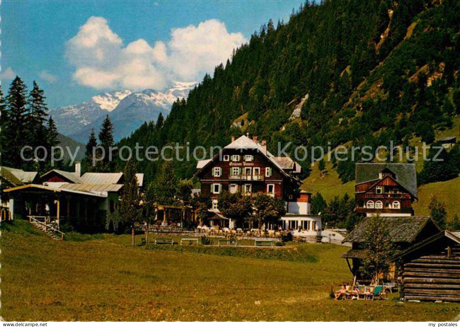 72912183 Bad Gastein Hoteldorf Gruener Baum Mit Restaurant Stubnerkogel Bad Gast - Andere & Zonder Classificatie