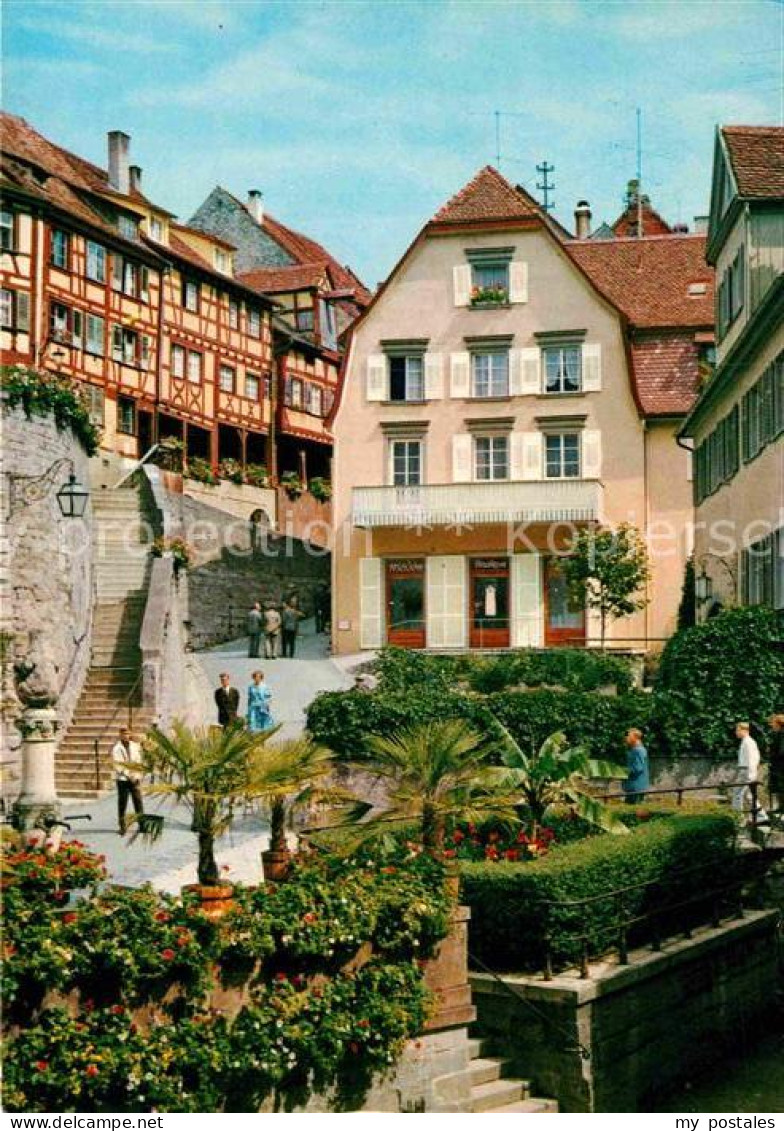 72912133 Meersburg Bodensee Steigstrasse Beim Baerenbrunnen Meersburg - Meersburg