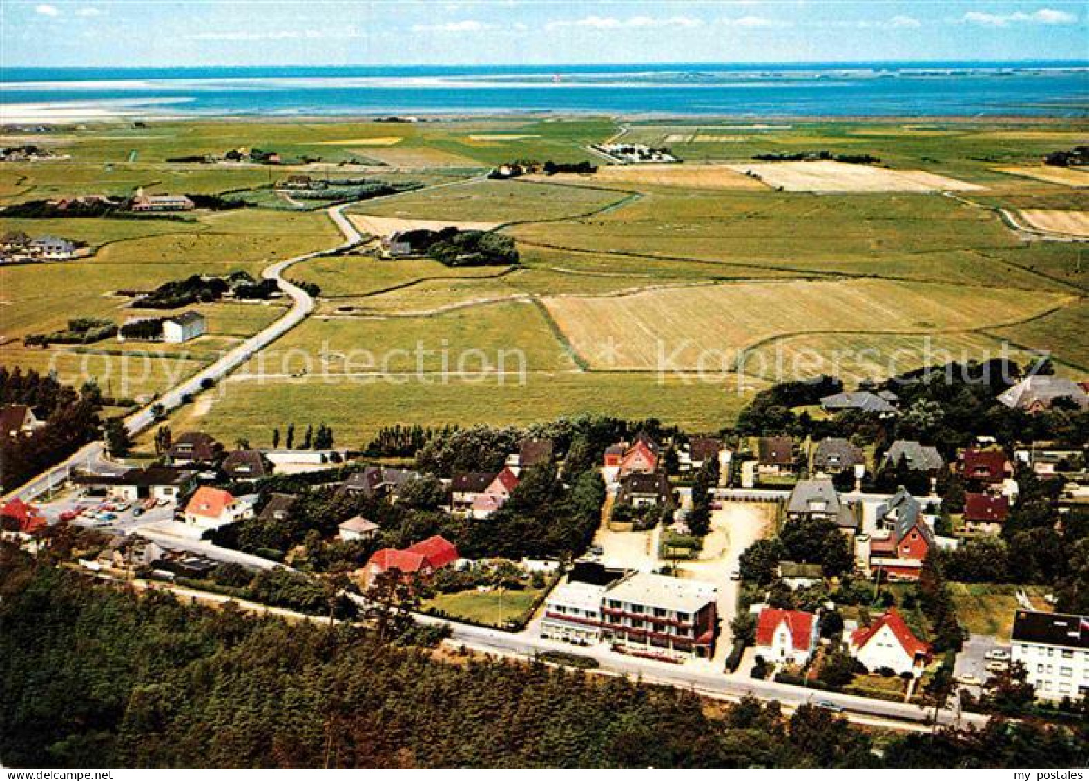 72912104 St Peter-Ording Fliegeraufnahme Ortsteil Ording St. Peter-Ording - St. Peter-Ording