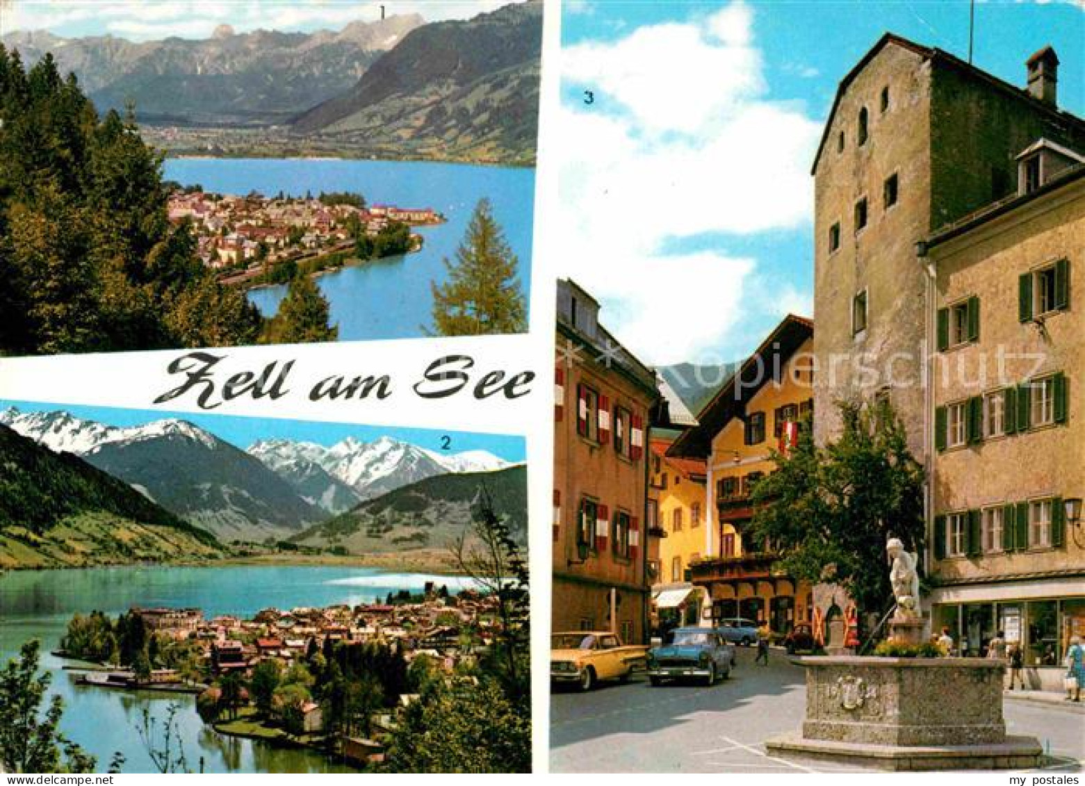 72912097 Zell See Steinernes Meer Hohe Tauern Stadtplatz Zell Am See - Autres & Non Classés