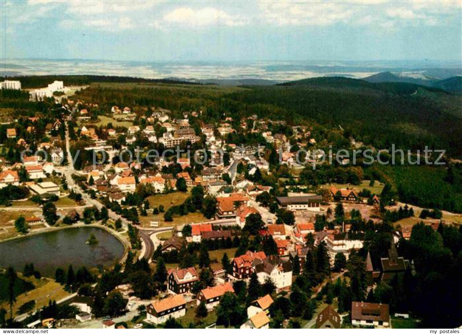 72911927 Hahnenklee-Bockswiese Harz Fliegeraufnahme  Hahnenklee - Goslar