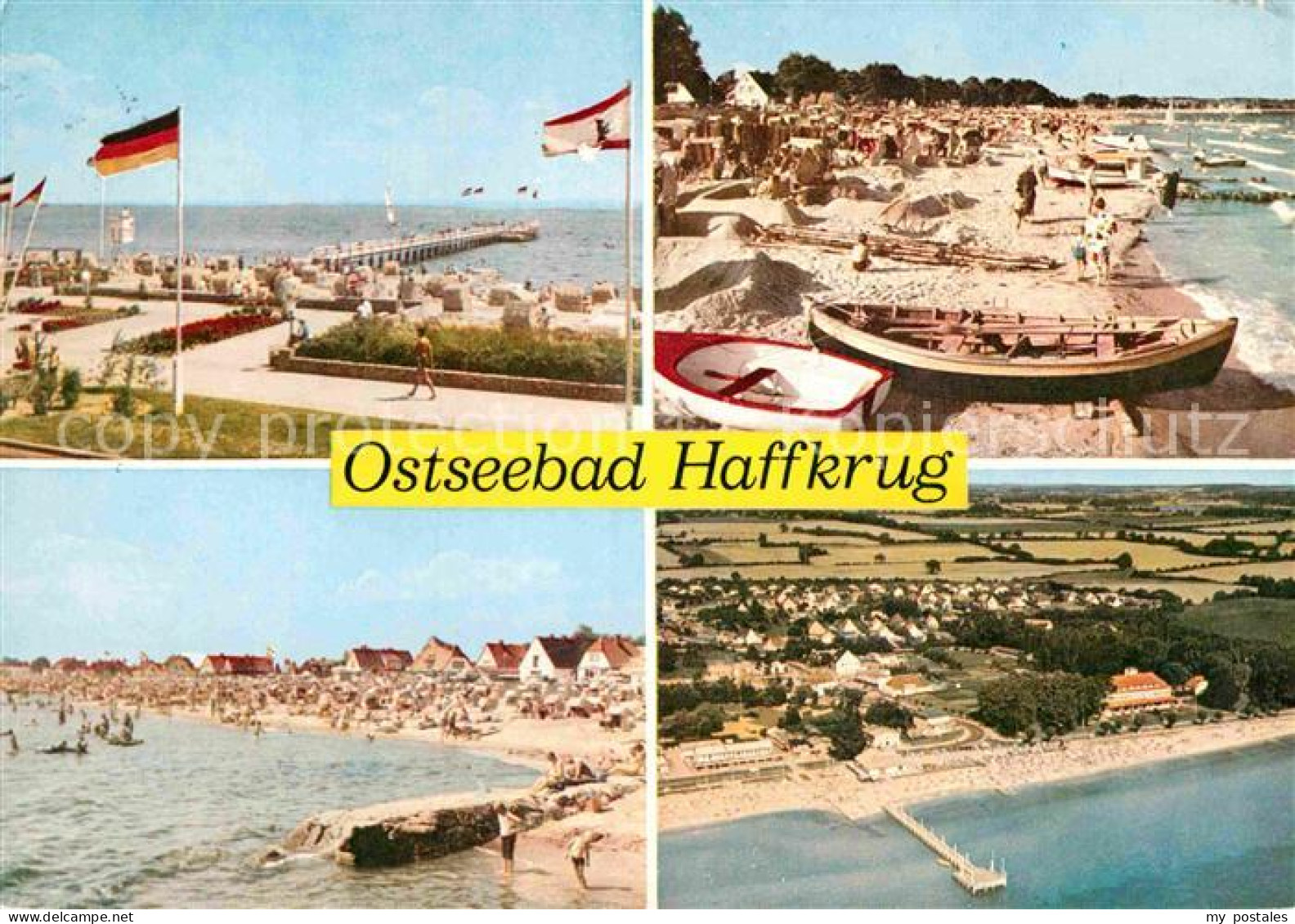 72911892 Haffkrug Ostseebad Strand Fliegeraufnahme Seebruecke Gleschendorf - Scharbeutz