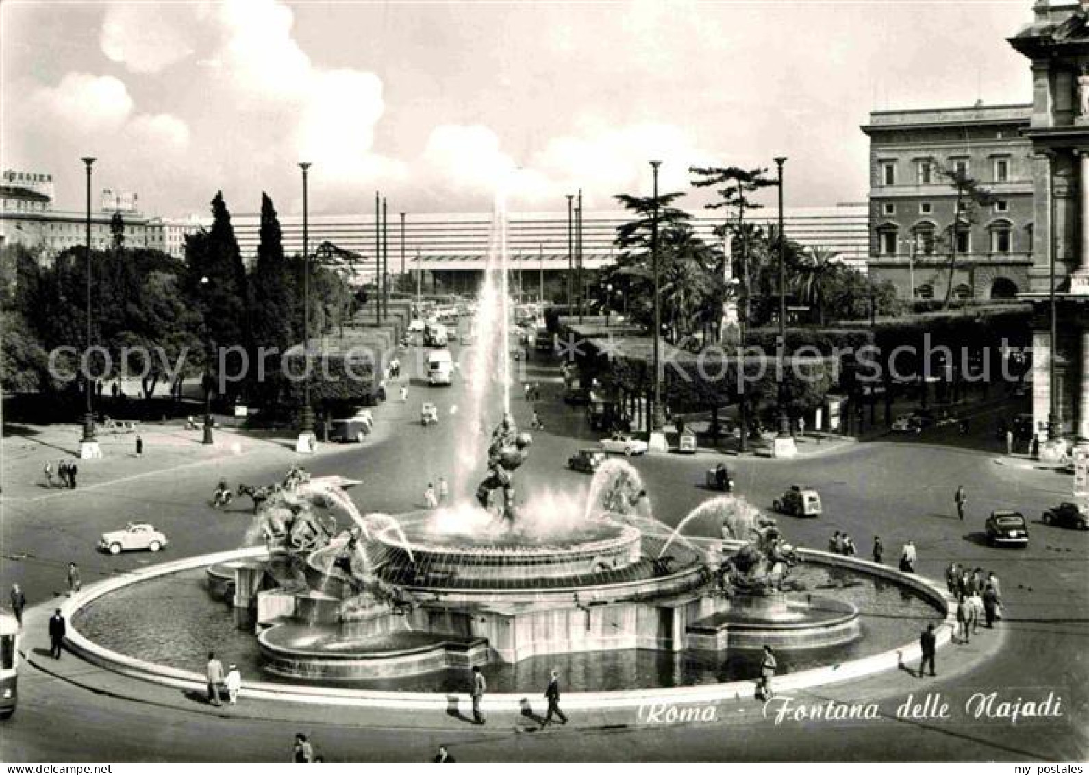 72911040 Roma Rom Fontana Delle Najadi Brunnen  - Other & Unclassified