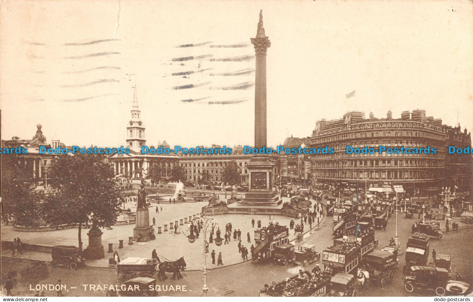 R091272 London. Trafalgar Square. C. F. Castles Lesco Series 125. 1931 - Other & Unclassified