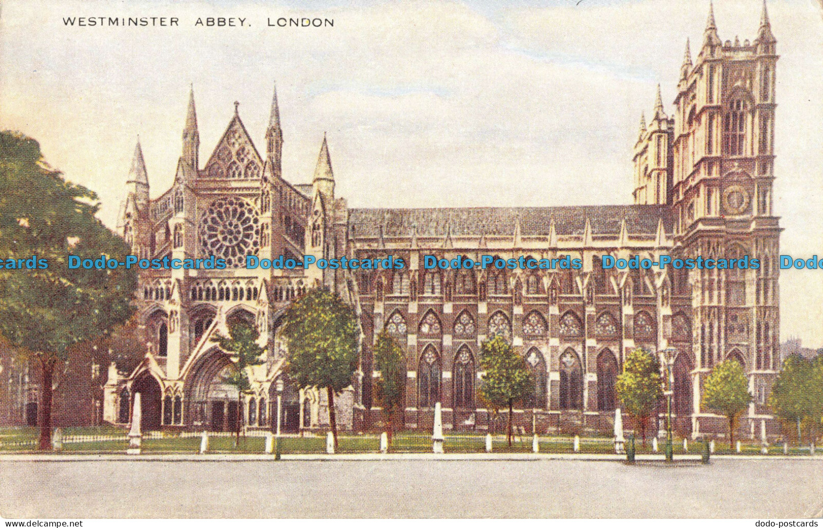 R091276 Westminster Abbey. London. Valesque. Valentine - Andere & Zonder Classificatie