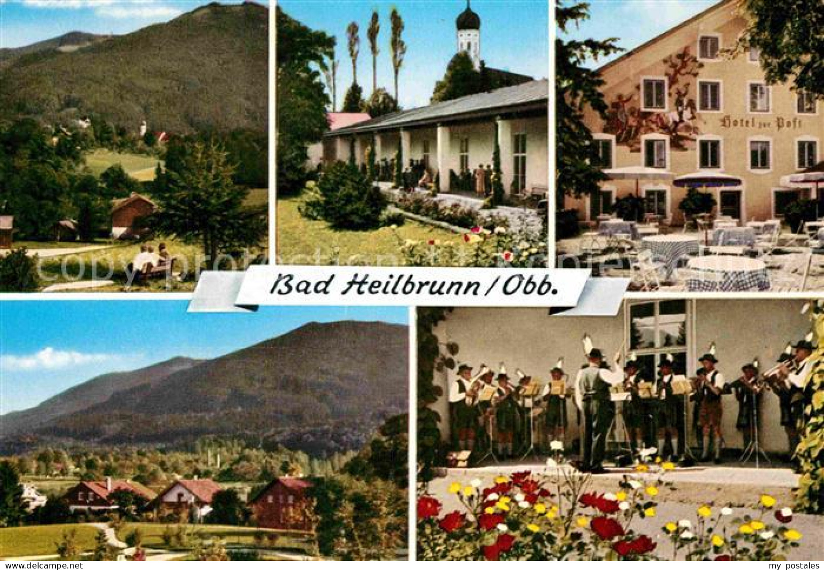 72910736 Bad Heilbrunn Stallauer Eck Wandelhalle Hotel Kurpark Kurkapelle Bad He - Other & Unclassified