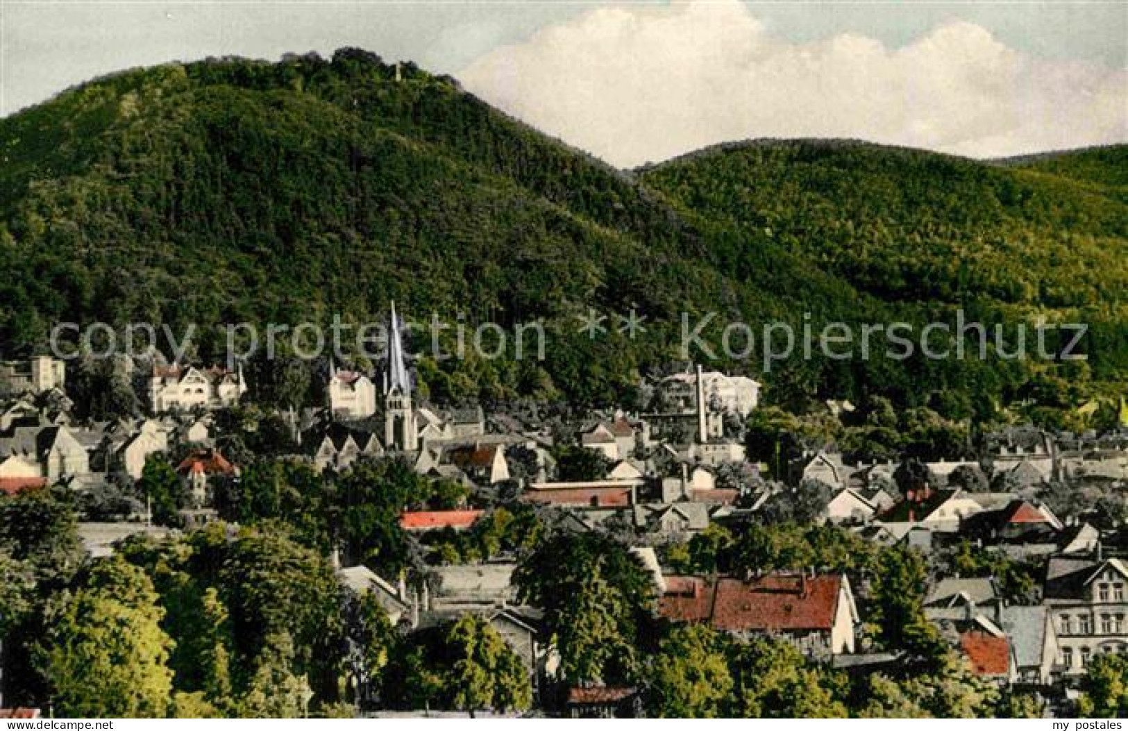 72910156 Bad Harzburg Ortsansicht Mit Kirche Bad Harzburg - Bad Harzburg