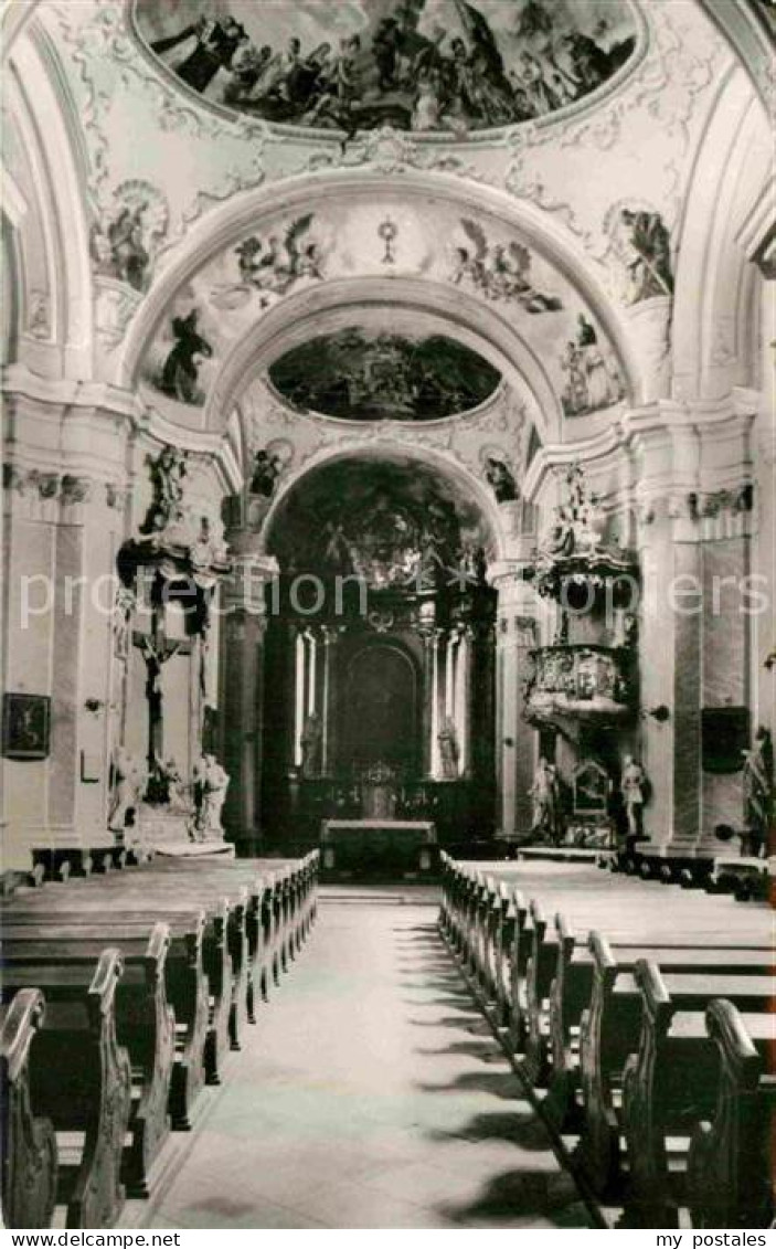 72910132 Simontornya Templon Kirche Innenansicht Fresken Simontornya - Hungary