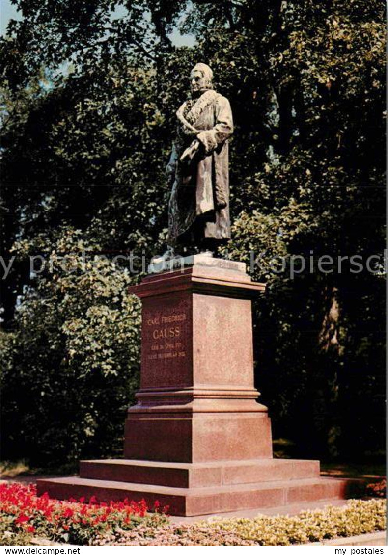 72910089 Braunschweig Karl-Friedrich-Gauss-Denkmal Auf Dem Gaussberg Braunschwei - Braunschweig