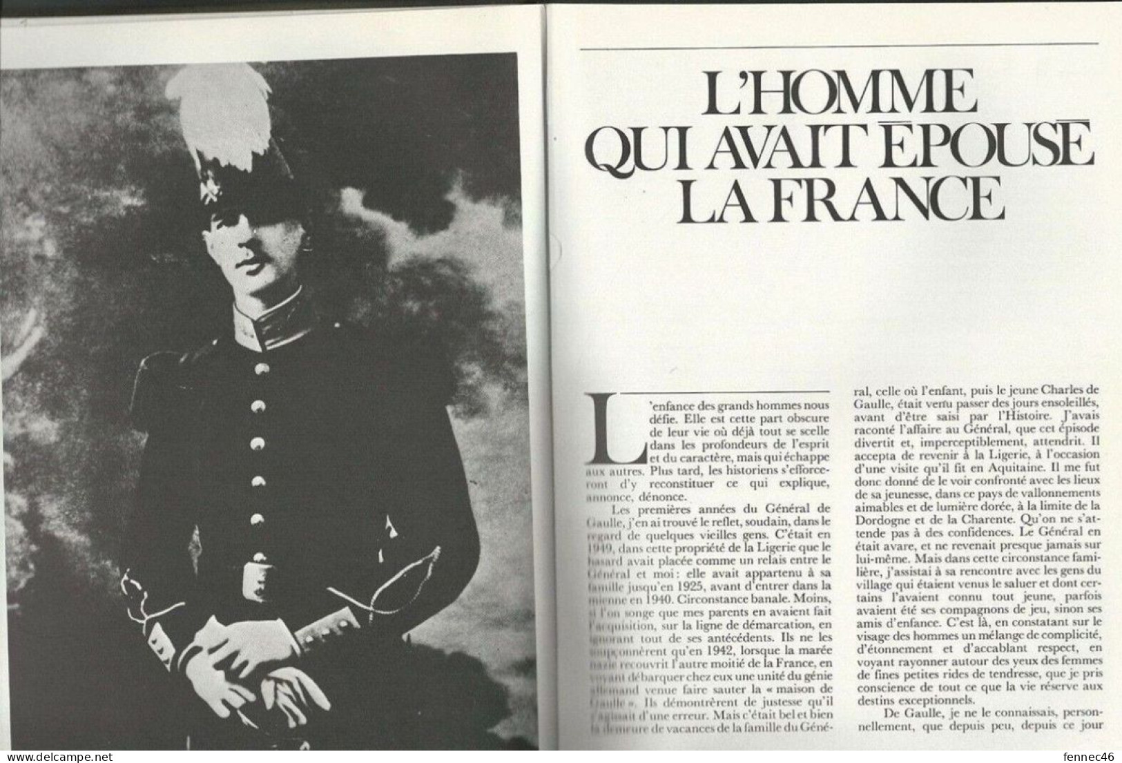 * Charles De Gaulle (Français) Broché – 1 Janvier 1980 De Jacques Chaban-Delmas (Auteur) - Política