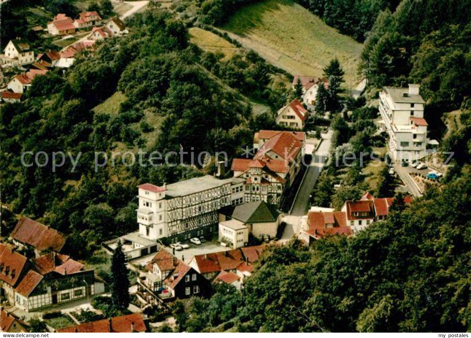 72909953 Bad Lauterberg Fliegeraufnahme Loensweg St. Bennostift Und Sanatorium B - Bad Lauterberg