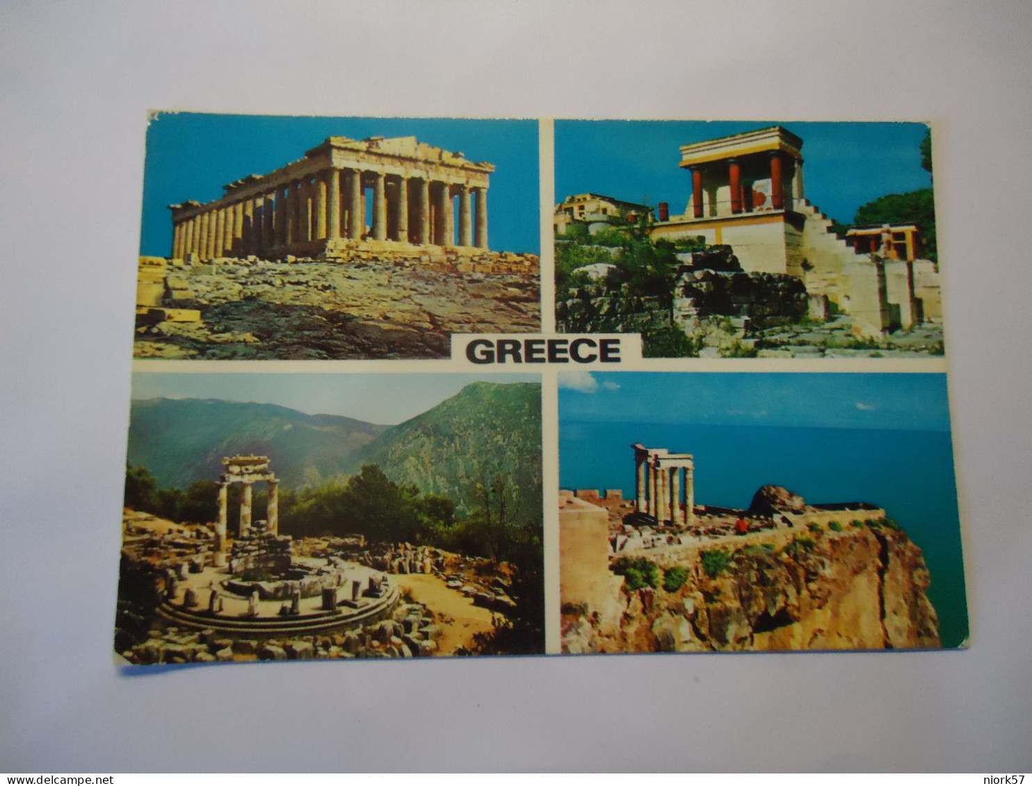 GREECE    POSTCARDS MONUMENTS ANCIENT PANORAMA - Grecia