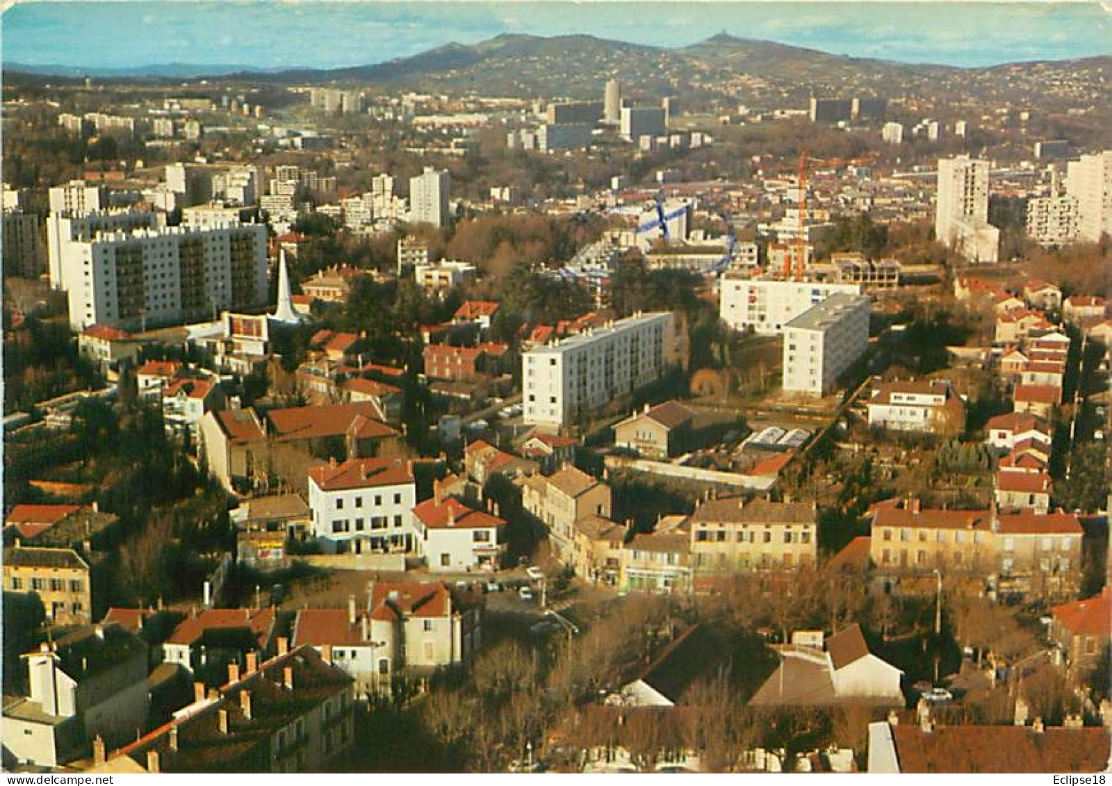 Lyon -   Vue Générale    Y 112 - Andere & Zonder Classificatie