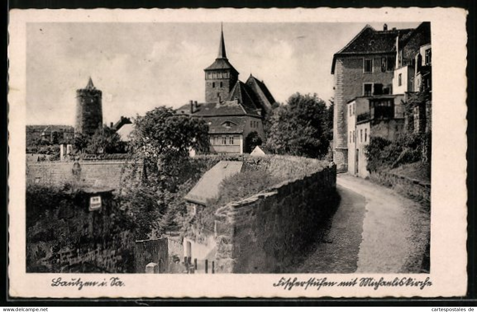 AK Bautzen I. Sa., Blick Zur Michaeliskirche  - Bautzen