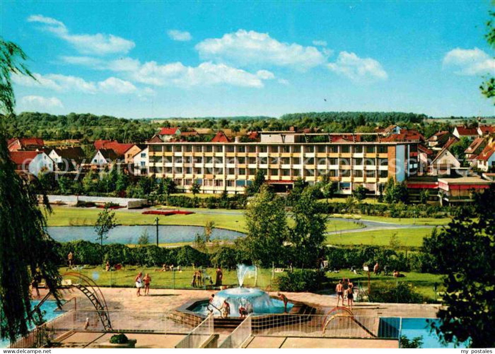 72908995 Bad Rappenau Kraichgausanatorium Sprudelbrunnen Bad Rappenau - Bad Rappenau