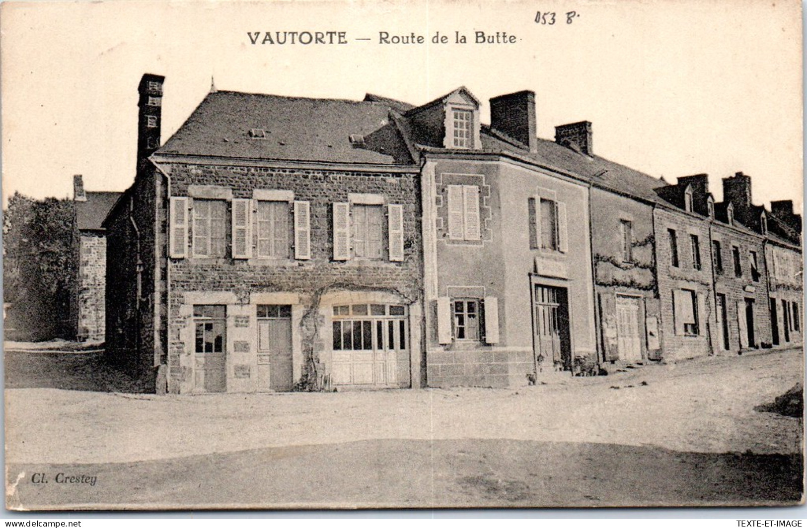 53 VAUTORTE - La Route De La Butte. - Other & Unclassified