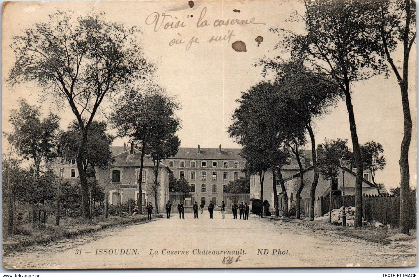 36 ISSOUDUN - La Caserne Chateaurenault  - Issoudun