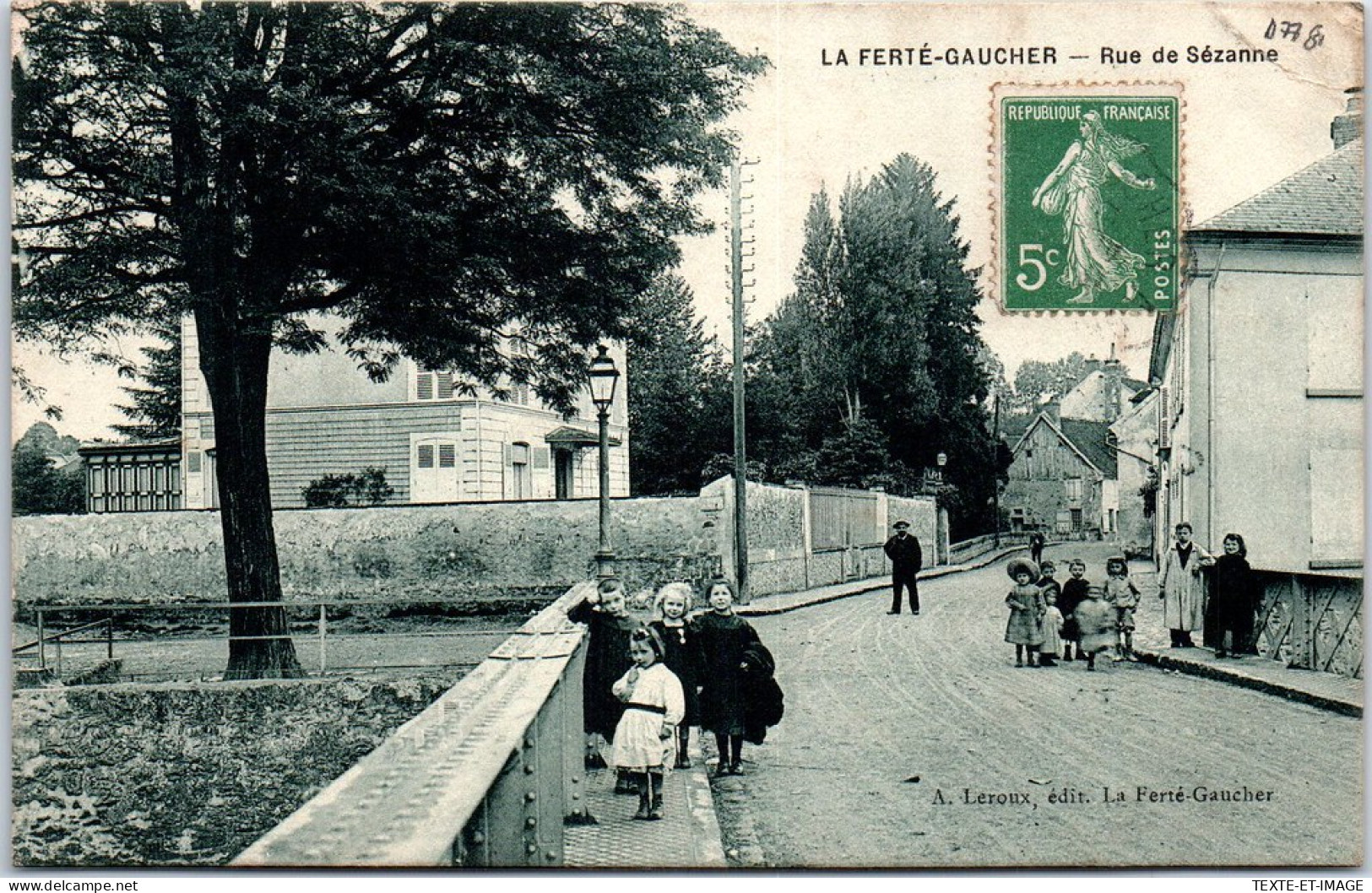 77 LA FERTE GAUCHER - Vue De La Route De Sezanne. - La Ferte Gaucher
