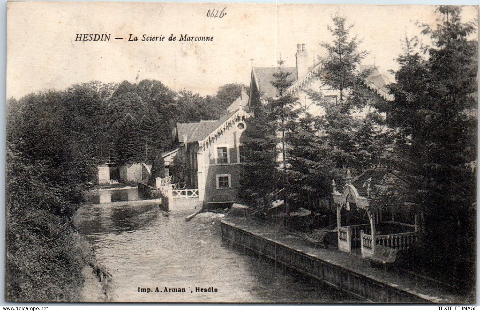 62 HESDIN - La Scierie De Marconne. - Henin-Beaumont