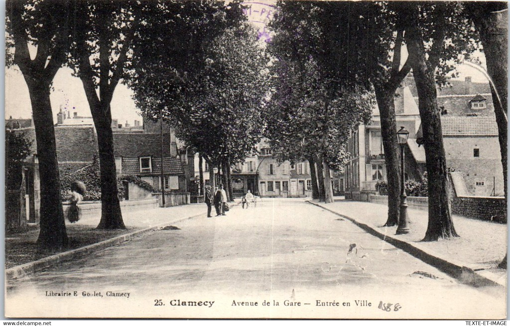 58 CLAMECY - Avenue De La Gare, Entree En Ville. - Clamecy