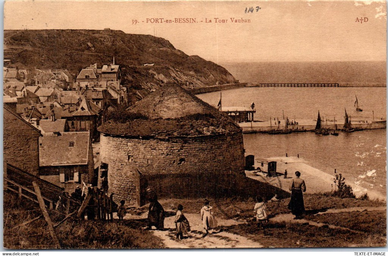 14 PORT EN BESSON - La Tour Vauban  - Port-en-Bessin-Huppain