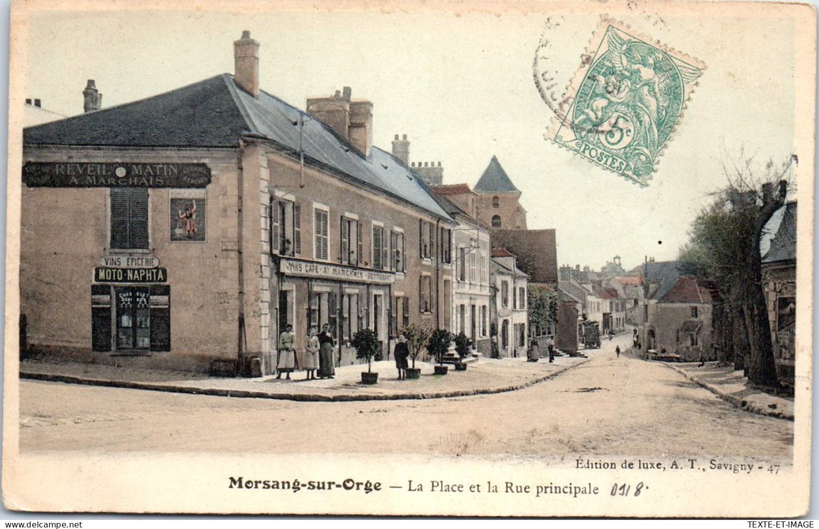 91 MORSANG SUR ORGE - Vue De La Rue Principale. - Morsang Sur Orge