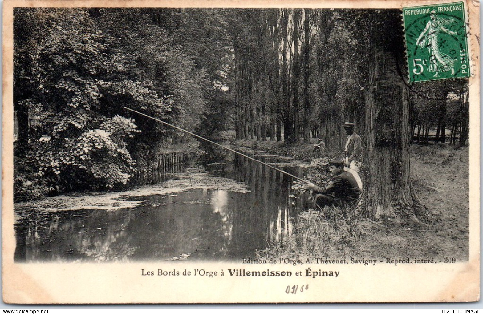 91 Bords De L'Orge A VILLEMOISSON & EPINAY  - Autres & Non Classés