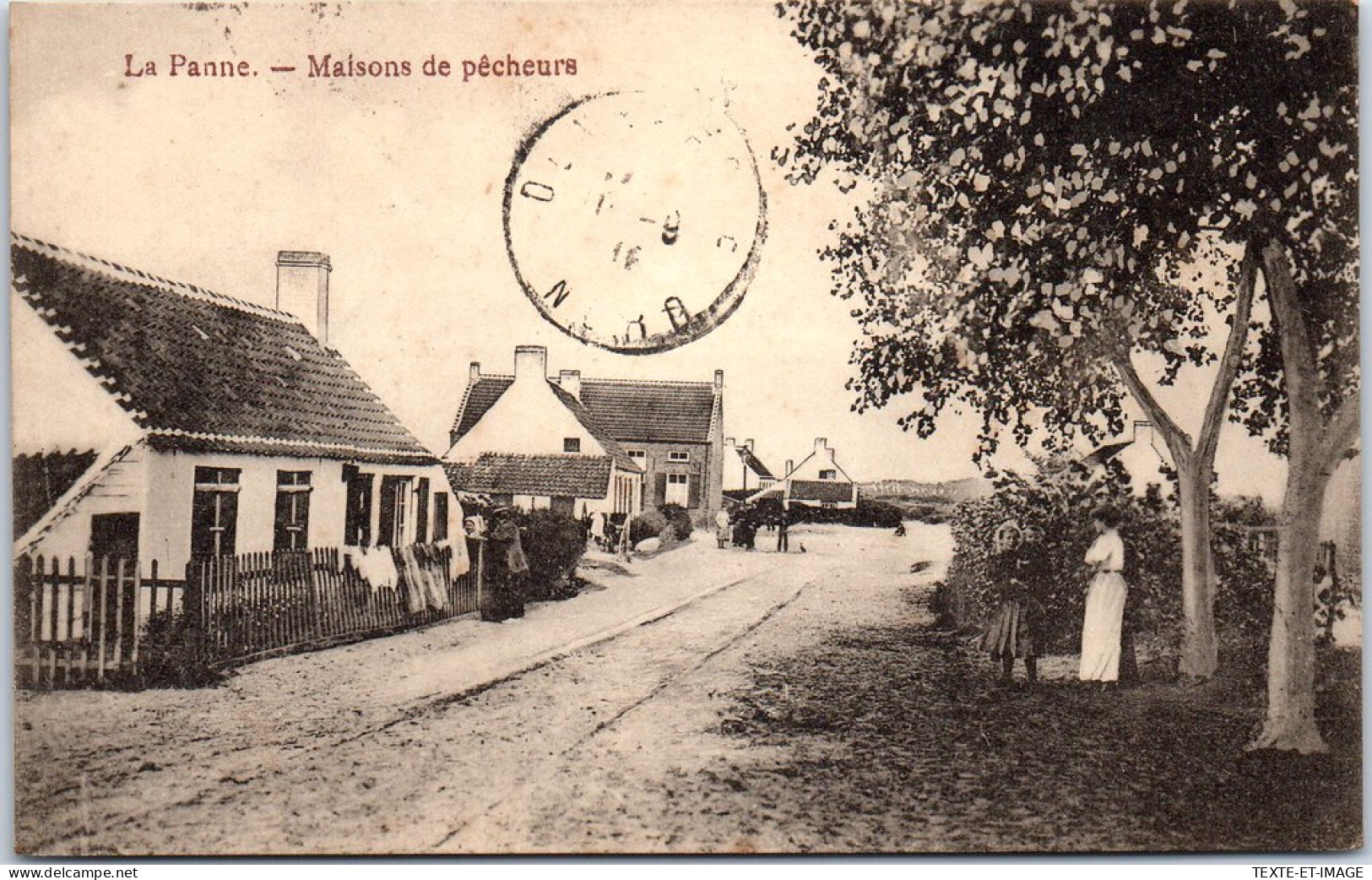 Belgique - FLANDRE OCCIDENTALE - LA PANNE - Maison De Pecheurs  - Sonstige & Ohne Zuordnung