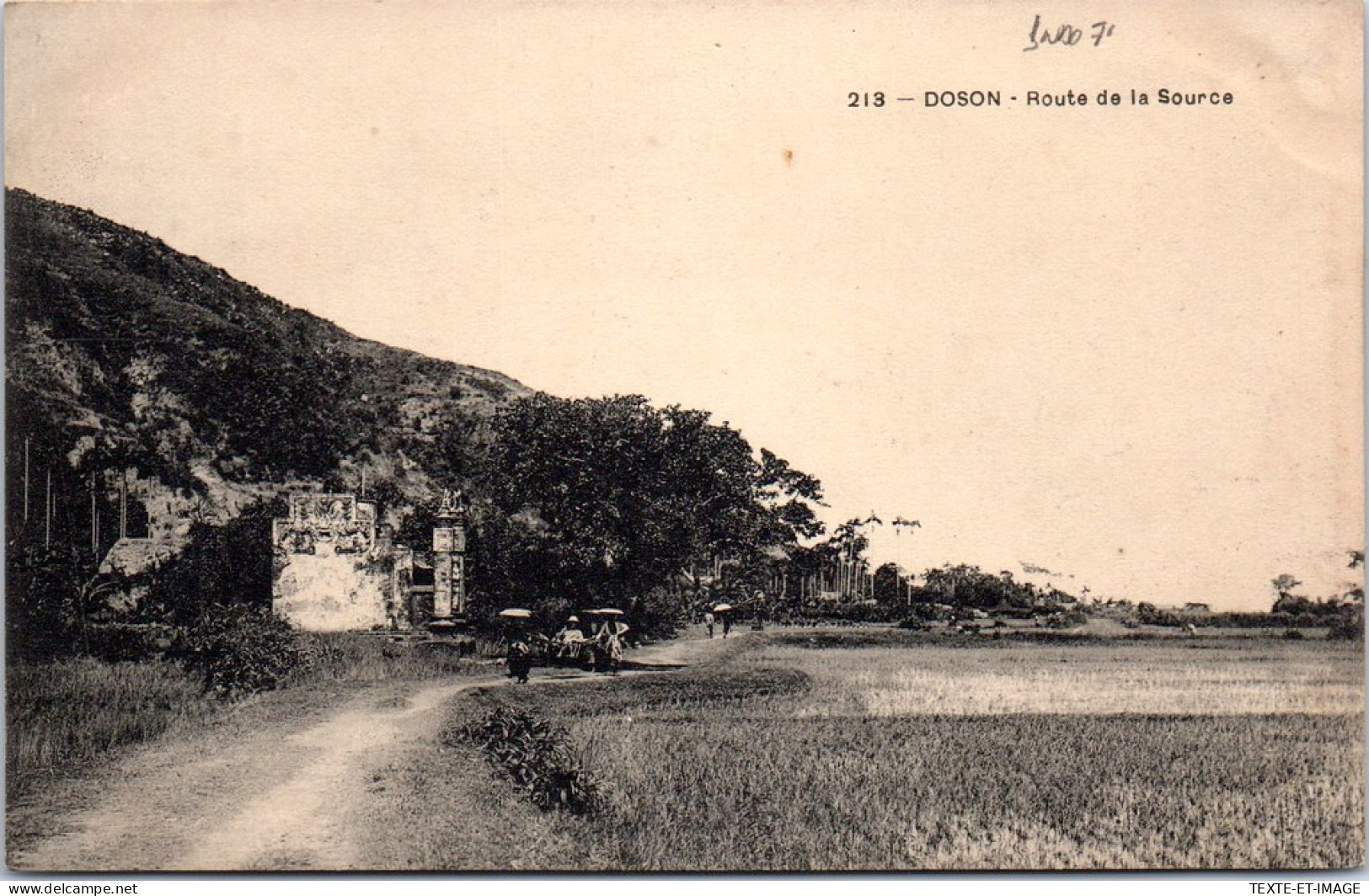 INDOCHINE - DOSON - La Route De La Source. - Vietnam