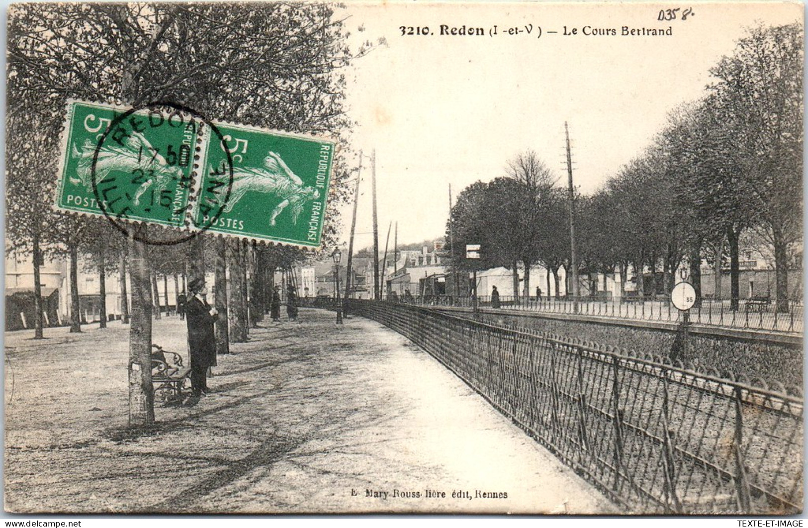 35 REDON - Le Cours Bertrand  - Redon