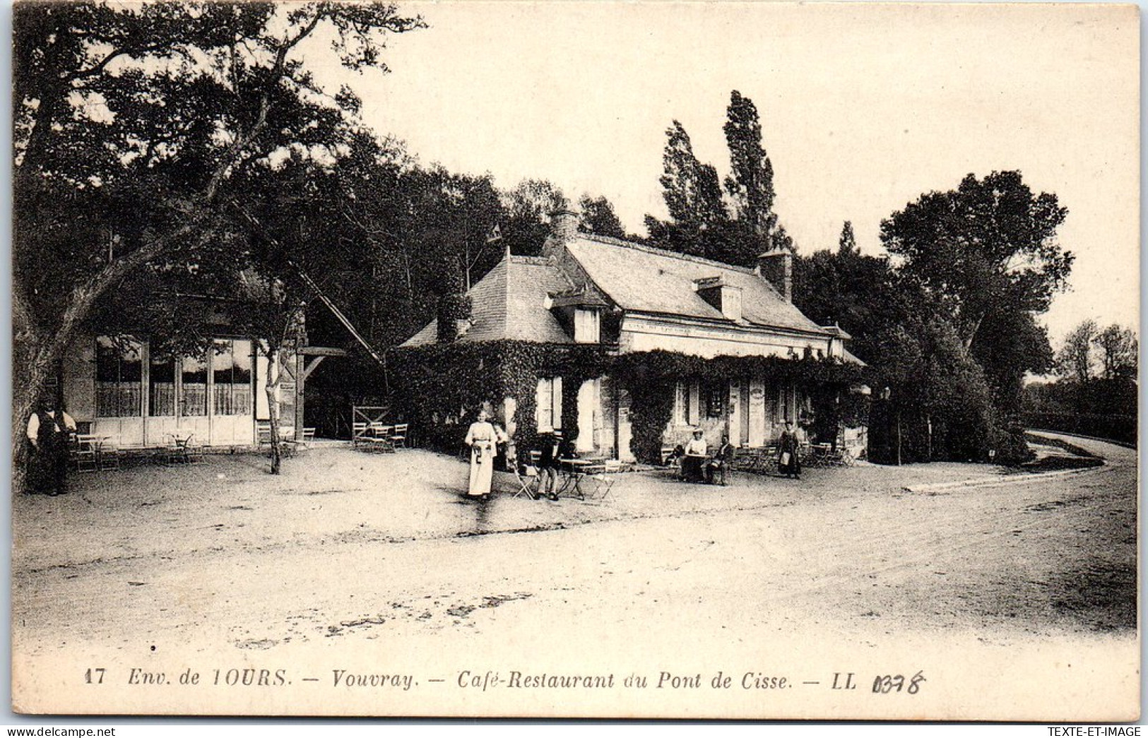 37 VOUVRAY - Cafe Restaurant Du Pont De Cisse  - Vouvray