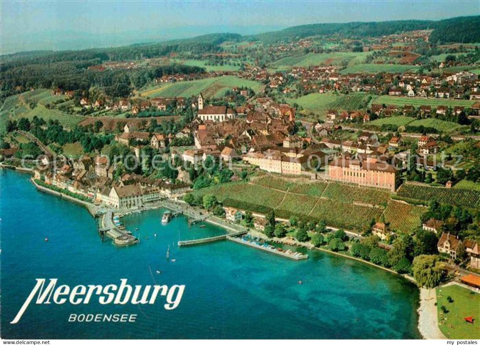 72908955 Meersburg Bodensee Fliegeraufnahme Meersburg - Meersburg