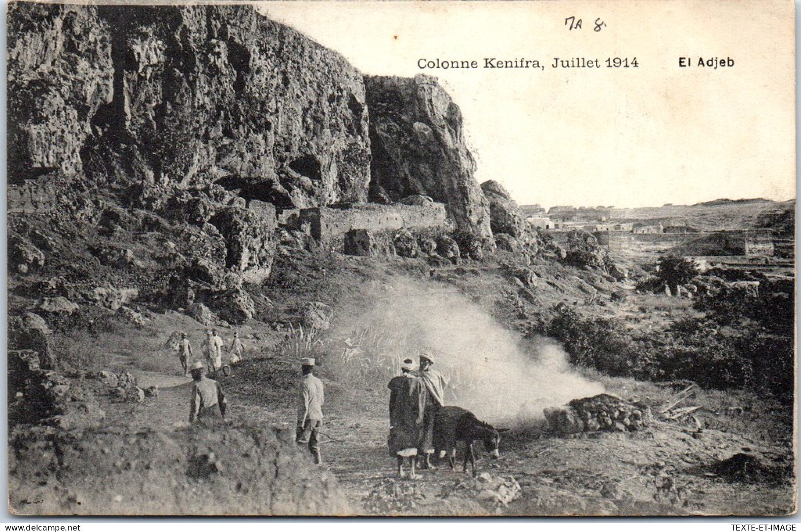 MAROC - Colonne Kenifra, Juillet 1914. - Sonstige & Ohne Zuordnung