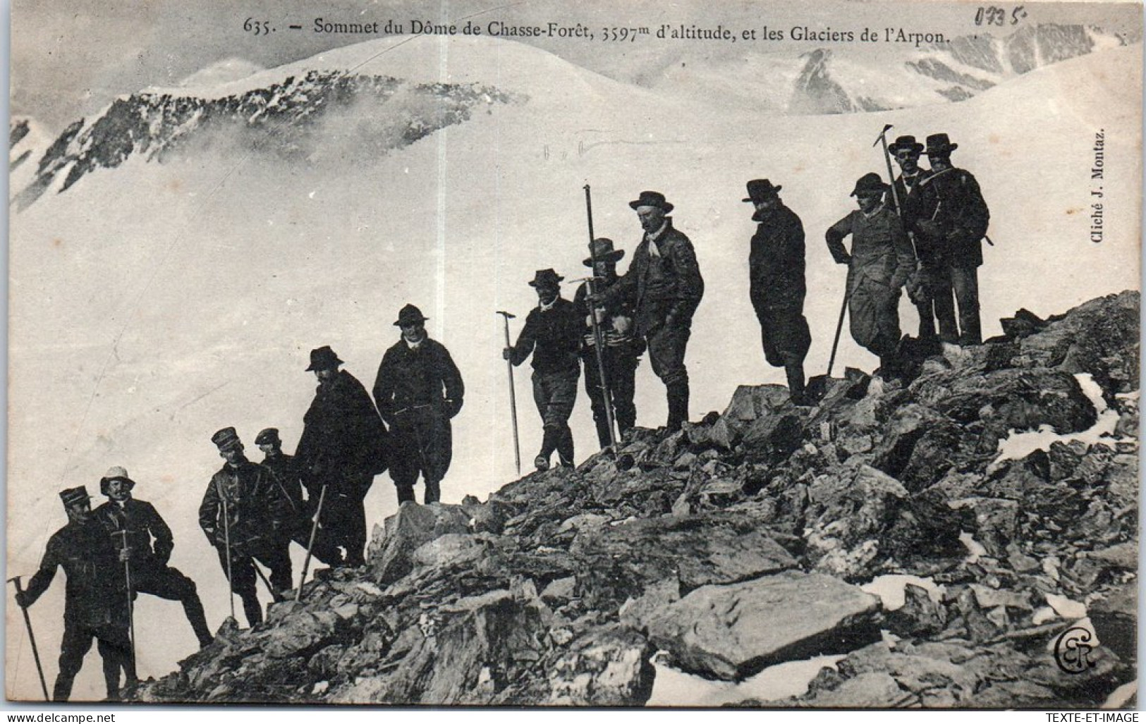 73 Sommet Du Dome De Chasse Foret, Les Alpinistes  - Sonstige & Ohne Zuordnung